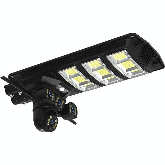 Telecamera HD per esterni con monitoraggio della luce stradale WiFi solare serie XA, memoria: scheda SD da 64 GB