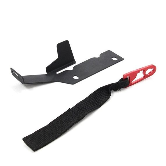 Per Ford F-150 2009-2018 Cintura di rilascio del sedile posteriore dell'auto con fibbia (rosso)