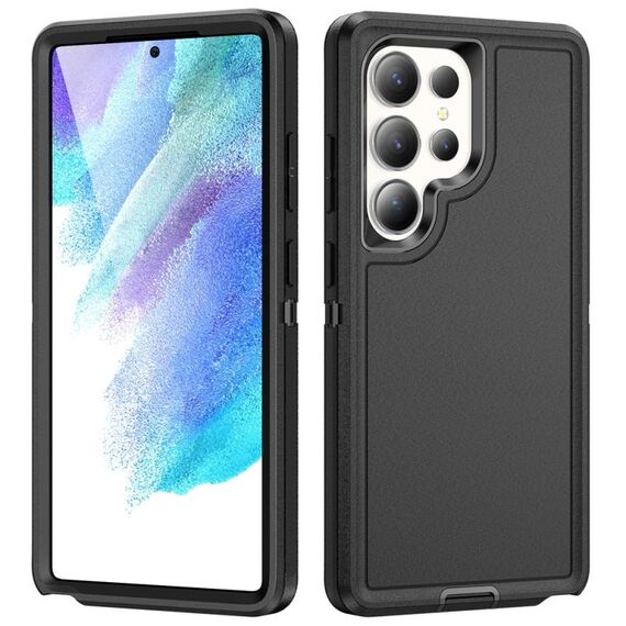 Per Samsung Galaxy S25 Ultra 5G Life Custodia impermeabile e robusta per telefono (nero)