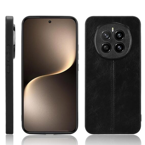 Custodia per telefono con motivo a mucca per Honor Magic7 (nero)