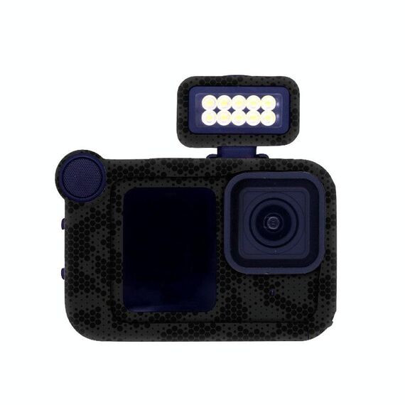 Per GOPro HERO13 Black Camera Adesivi Pellicola protettiva per il corpo, Stile: 13 Snake Scale Nero