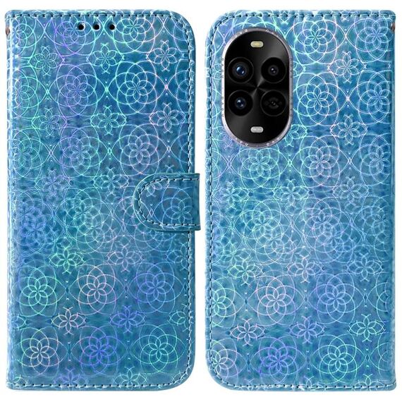 Per Huawei nova 13 Pro Custodia per telefono in pelle con fibbia magnetica colorata (blu)