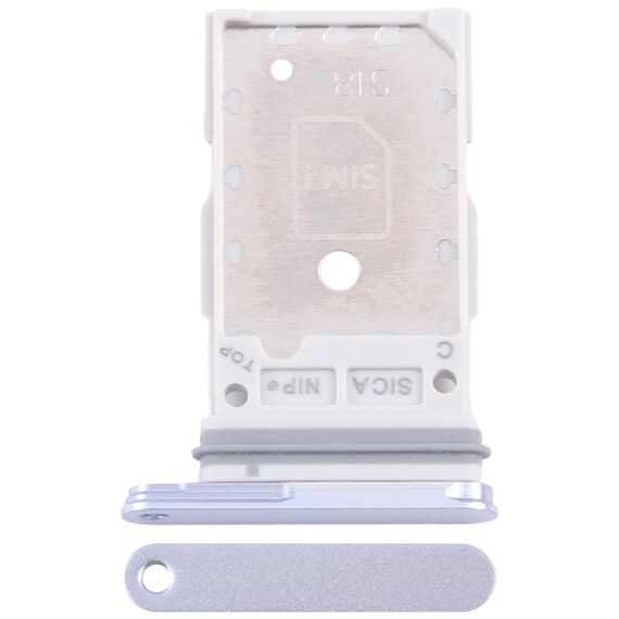 Per Samsung Galaxy S25 / S25+ SM-S931/S936 Vassoio scheda SIM originale + Vassoio scheda SIM (argento)
