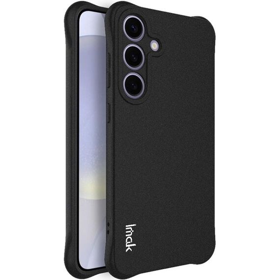 Per Samsung Galaxy S25+ 5G Custodia per telefono in TPU antiurto con airbag imak (nero opaco)