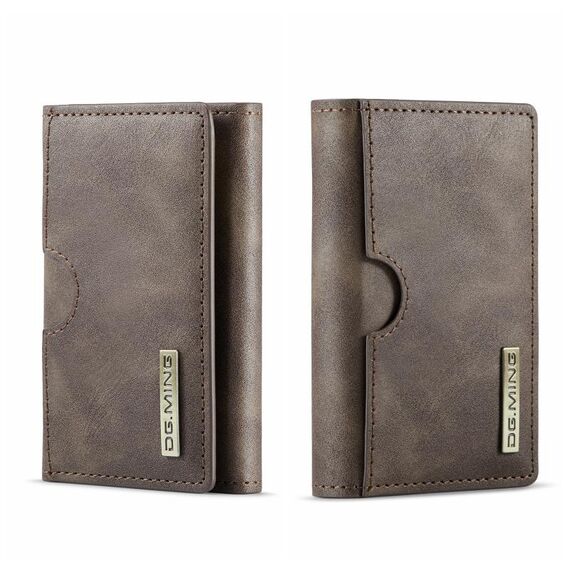 Portafoglio multi-carta DG.MING M6 Series 3-Fold (caffè)