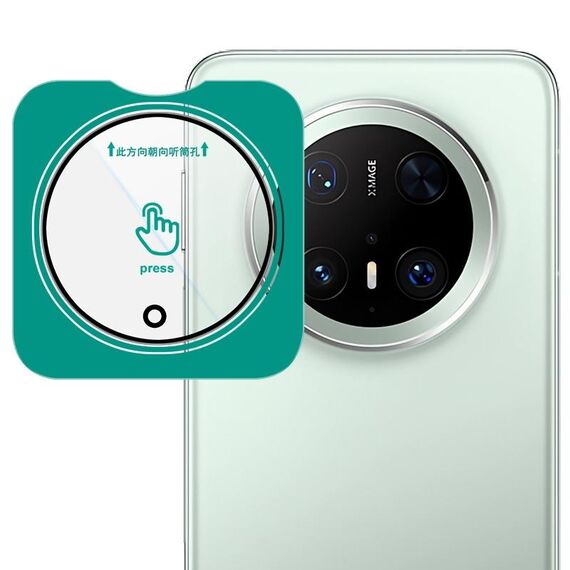 Per Huawei Mate 70 Pro / 70 Pro+ Pellicola per obiettivo della fotocamera posteriore in vetro HD imak, versione autoposizionante