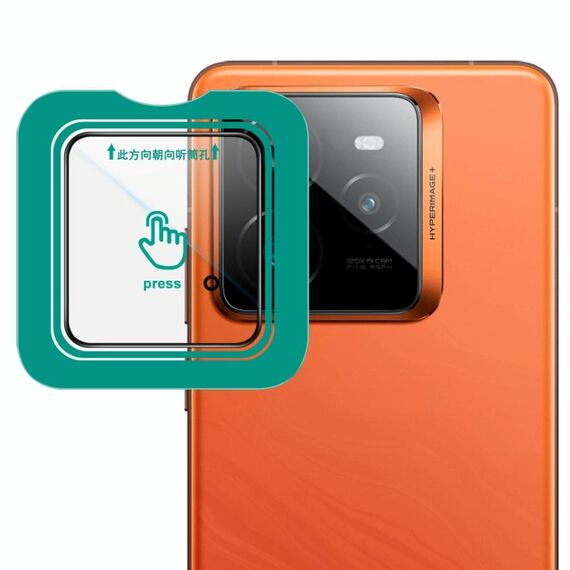 Per Realme GT7 Pro Pellicola per obiettivo della fotocamera posteriore in vetro HD imak, versione autoposizionante