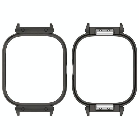 Per Redmi Watch 5 eSIM Custodia protettiva in metallo per orologio (nero)