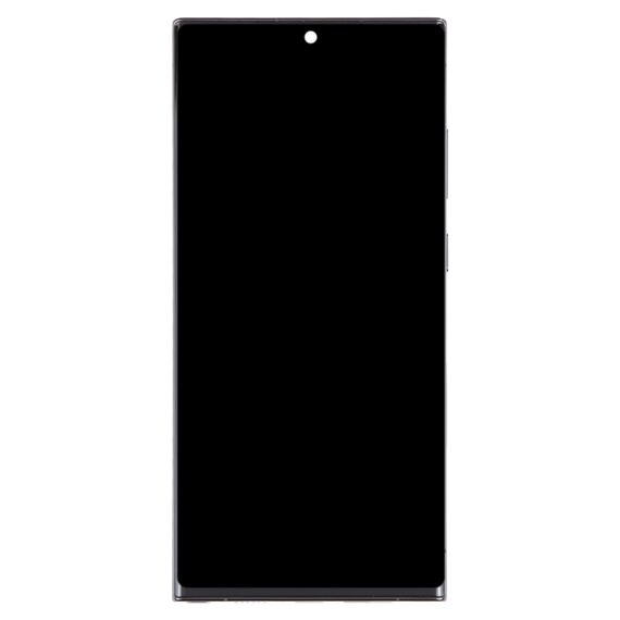 Display OLED LCD con Telaio per Samsung Galaxy S23 Ultra 5G SM-S918U (Nero)