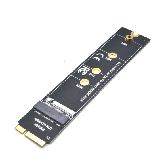 Adattatore M.2 NGFF SATA a SSD MacBook Air 2012 A1465/A1466 (Tipo Lungo) TBD0603741201