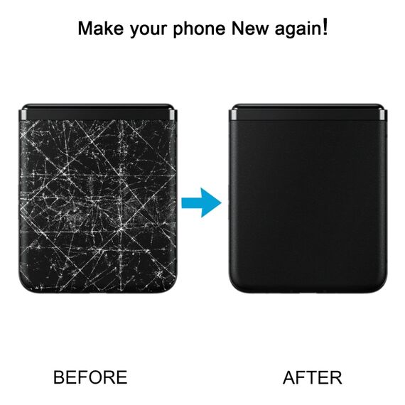 Cover posteriore batteria originale per Motorola Razr 40 Ultra nero SPS8436BL