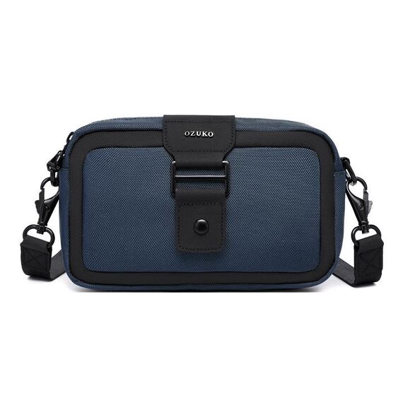 Ozuko Mini Men Borsa a tracolla in tessuto Oxford impermeabile (blu)