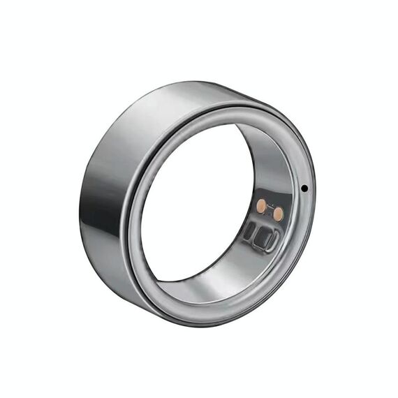 RK-C258 H11 Smart Bluetooth Ring con monitoraggio del sonno/frequenza cardiaca/pressione sanguigna, taglia: 9 (argento)