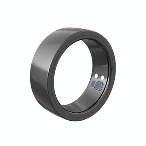 RK-C258 H11 Smart Bluetooth Ring con monitoraggio del sonno/frequenza cardiaca/pressione sanguigna, taglia: 11 (nero)