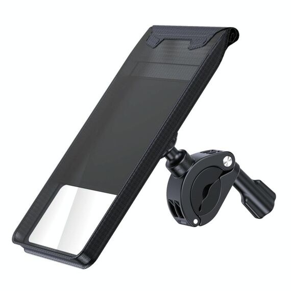 Supporto per bicicletta impermeabile, borsa per bicicletta, moto, manubrio, specchio, supporto per telefono, taglia: L