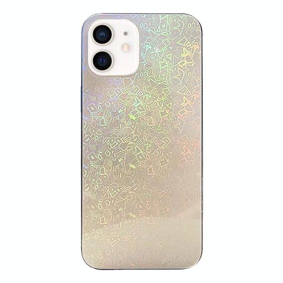 Per iPhone 12 mini Pellicola adesiva trasparente colorata per la parte posteriore del telefono (frammenti tagliati al laser)