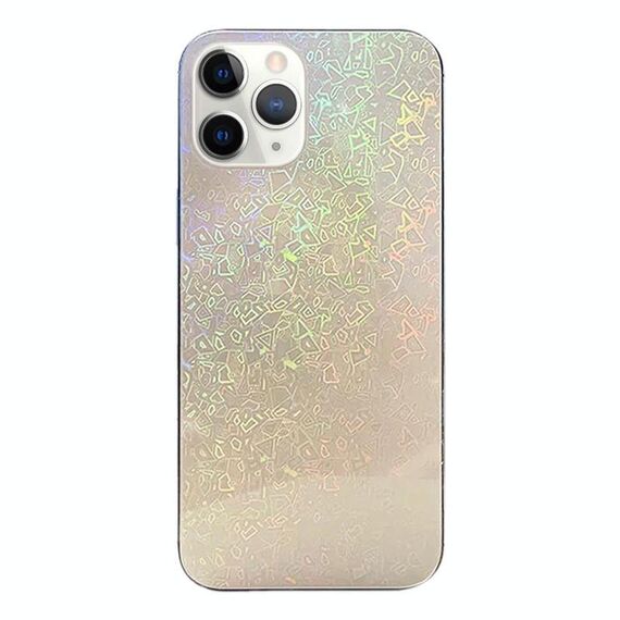 Per iPhone 11 Pro Max Adesivo Trasparente Colorato Pellicola Posteriore per Telefono (Frammenti Tagliati al Laser)