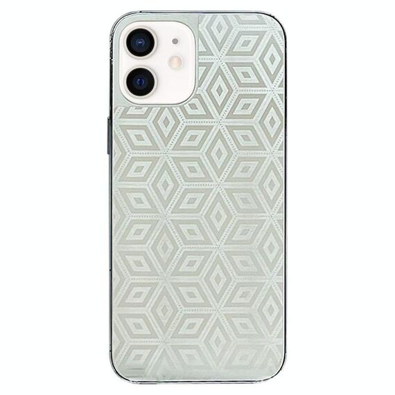 Per iPhone 11 Pellicola adesiva trasparente colorata per telefono posteriore (cubo magico)