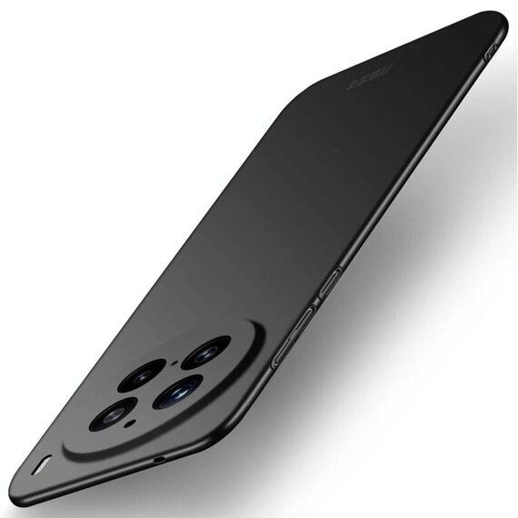 Per vivo X200 Pro MOFI Frosted PC Custodia rigida ultrasottile per telefono (nero)