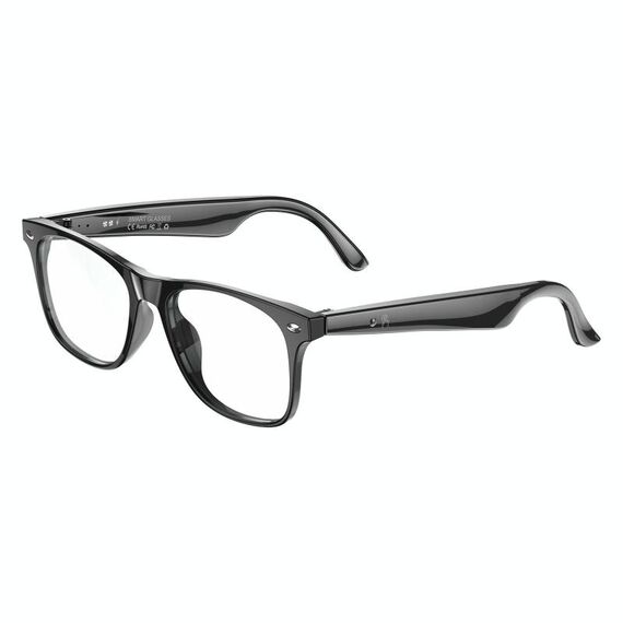 Occhiali intelligenti W100, supportano conversazioni AI / traduzione intelligente AI / chiamata Bluetooth (bianco)