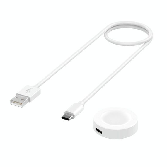 Per Huawei Watch D2 Interfaccia USB Smart Watch Cavo di ricarica magnetico diviso, lunghezza: 1 m, (bianco)