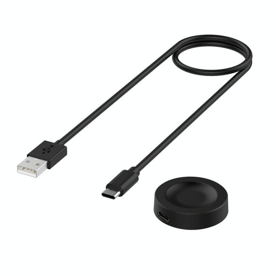 Per Huawei Watch D2 Interfaccia USB Smart Watch Cavo di ricarica magnetico diviso, lunghezza: 1 m, (nero)