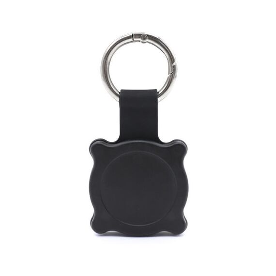 Per AirTag Tracker Custodia protettiva Custodia protettiva completa impermeabile per localizzatore portachiavi modello (nero)