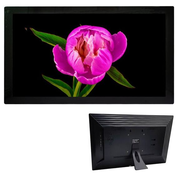 XCLT2150 Schermo IPS da 21,5 pollici WiFi Digital Cloud Photo Frame Macchina pubblicitaria LED montata a parete, Tipo di spina: spina USA (nero)