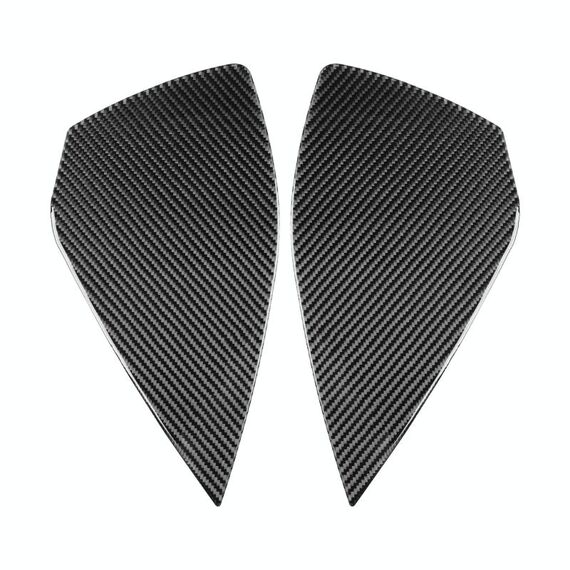 Per BMW Serie 8 G14 2019-2024 2 pezzi Adesivi per paraurti porta 2 porte (nero)