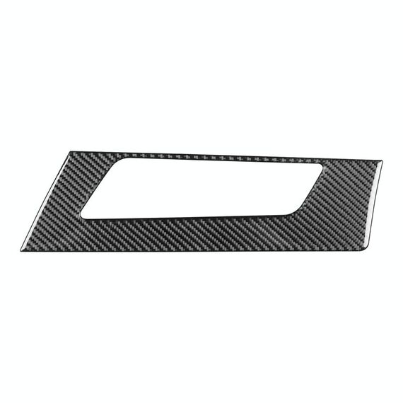 Per adesivo cornice altoparlante cruscotto guida a destra BMW Serie 8 G14 2019-2024 (nero)