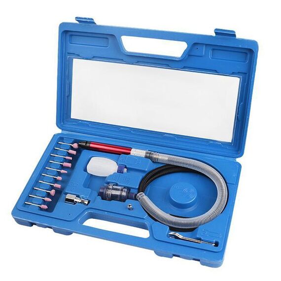 17 in 1 Kit smerigliatrice pneumatica ad alta velocità Micro Die Grinder Utensile pneumatico Piccola penna per incisione Utensili per lucidatura pneumatici