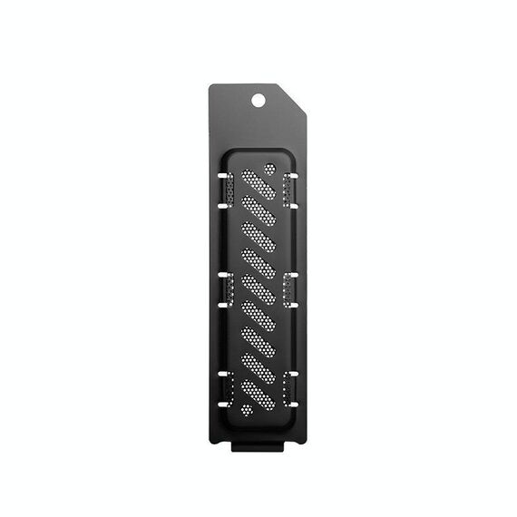 Per PS5 Slim / PS5 Pro M.2 SSD dissipatore di calore copertura antipolvere slot di espansione radiatore (nero)