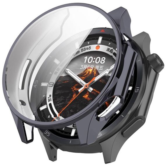 Per OnePlus Watch 3 Custodia protettiva per orologio in TPU elettrolitico a copertura totale (grigio)