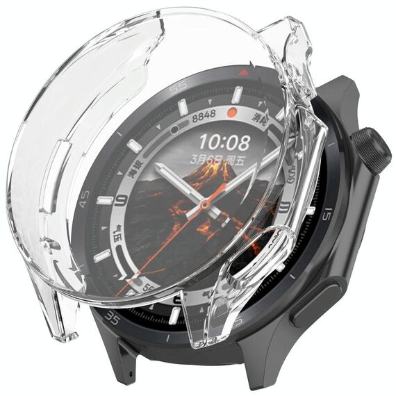 Per OnePlus Watch 3 Custodia protettiva per orologio in TPU elettrolitico a copertura totale (trasparenza)