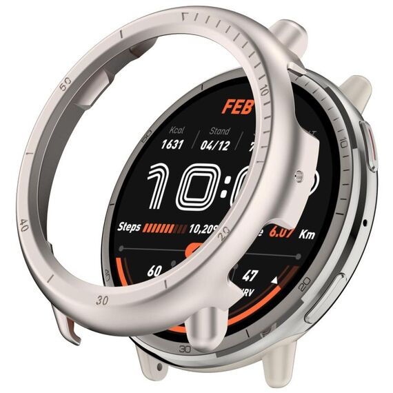 Per Amazfit Active 2 A2437 Custodia protettiva per orologio cavo in PC a mezza copertura (Starlight)