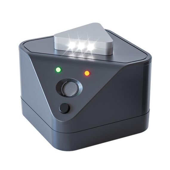 XY-008 Repellente per topi sonico da interno a 360 gradi Repellente per insetti multifunzionale, specifiche: spina UK (nero)