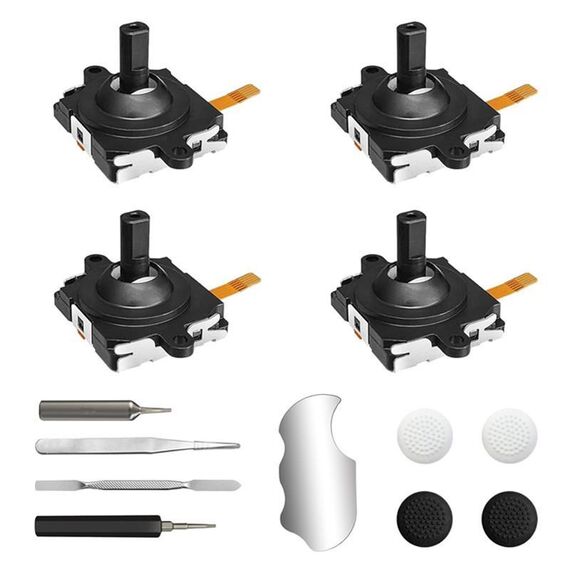 14 in 1 4 pezzi tipo joystick per Meta Quest 2 set di strumenti di riparazione maniglia joystick parti di ricambio