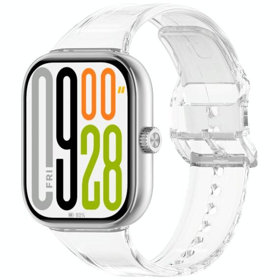 Per Redmi Watch 5 / Xiaomi Smart Band 9 Pro cinturino in TPU che cambia colore (trasparente)