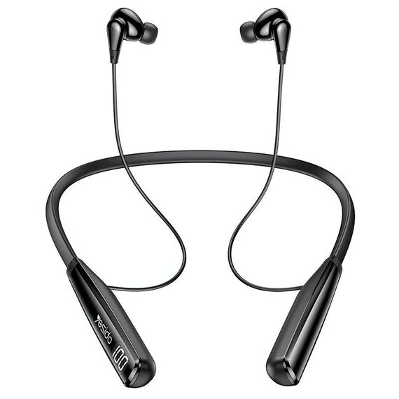 Yesido YSP22 Auricolare Bluetooth con fascia magnetica e display digitale (nero)