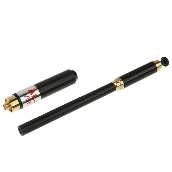 Antenna telescopica AL-800 dual band 144/430MHz SMA-F per walkie-talkie 22–86 cm S-PC-5200