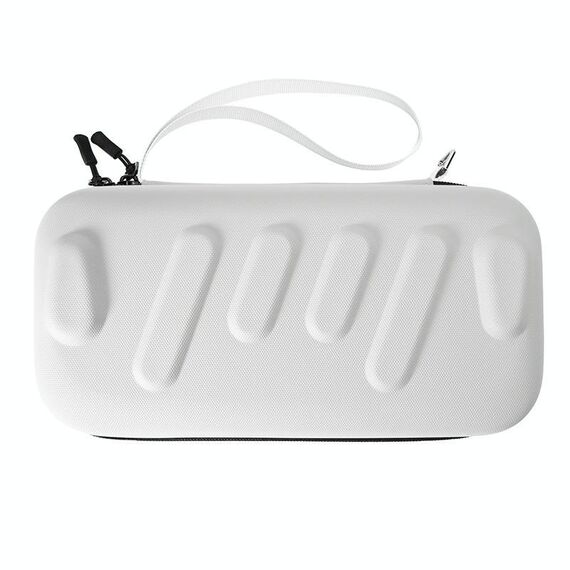 Per Nintendo Switch / Switch OLED Borsa portaoggetti rigida portatile Versione con spina USA (bianca)