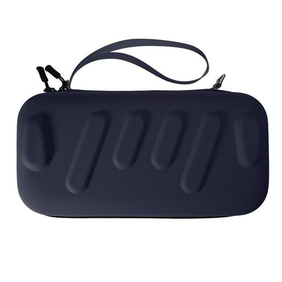 Per Nintendo Switch / Switch OLED Borsa portaoggetti rigida portatile Versione con spina USA (blu scuro)