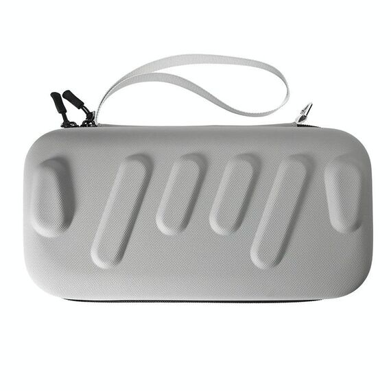 Per Nintendo Switch / Switch OLED Borsa portaoggetti portatile rigida Borsa a mano Versione spina UE (grigio)
