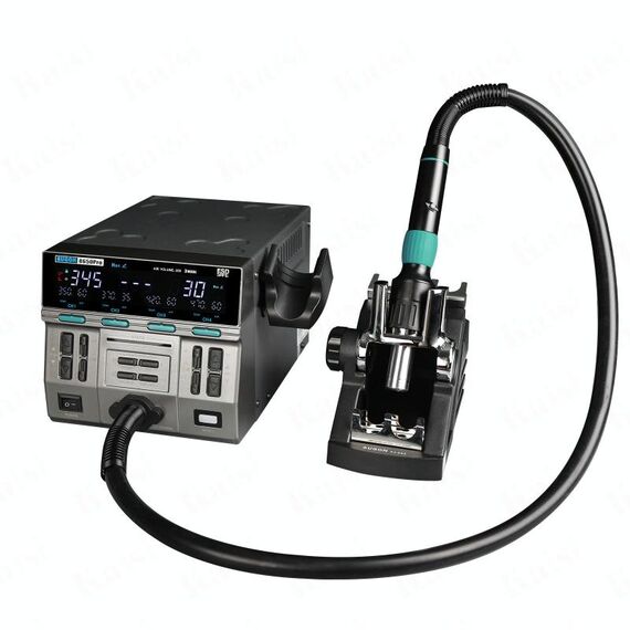 Stazione di saldatura ad aria calda SUGON 8650Pro Curve 1300W Stazione di dissaldatura CPU scheda madre con spina UE per la manutenzione di potenza eolica elevata