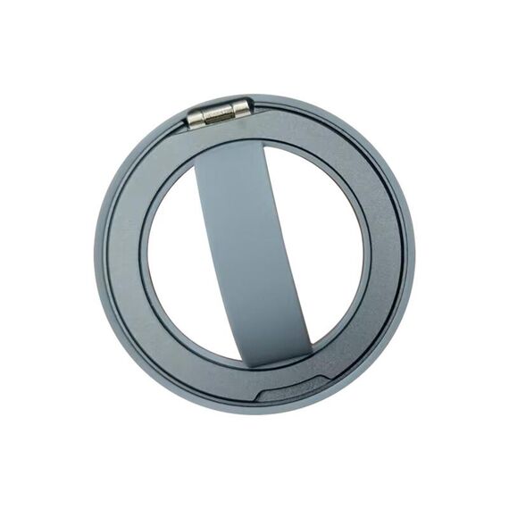 RK-X39 Mini Supporto per cellulare con fibbia ad anello magnetico in silicone (grigio)