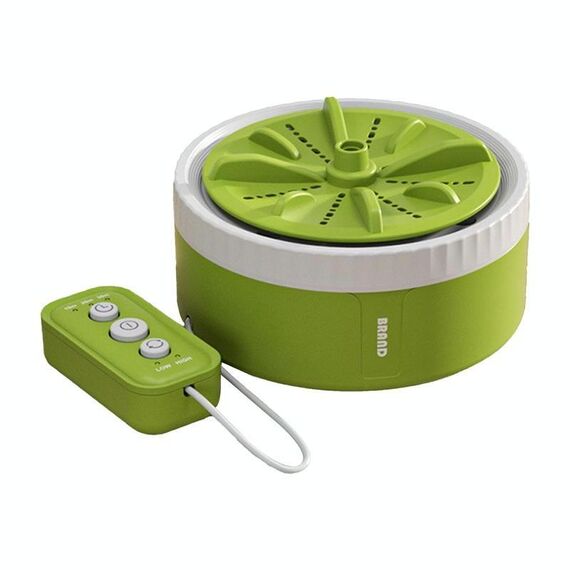 Mini lavatrice portatile per calzini e biancheria intima, colore: verde standard