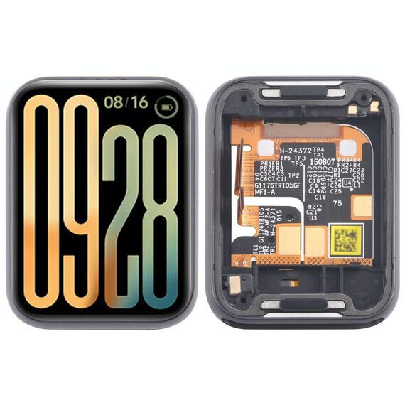 Per Xiaomi Smart Band 9 Pro Schermo LCD originale con cornice (nero)