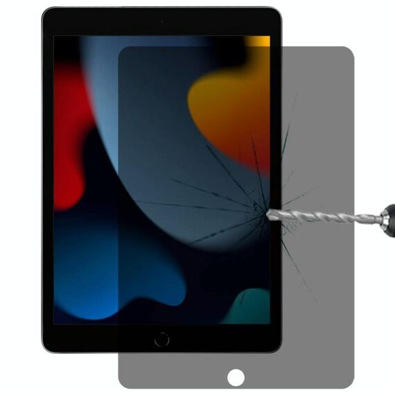 Per iPad 10.2 2021/2020/2019 0,33 mm 9H 2,5D Privacy Antiriflesso Antideflagrante Pellicola in vetro temperato