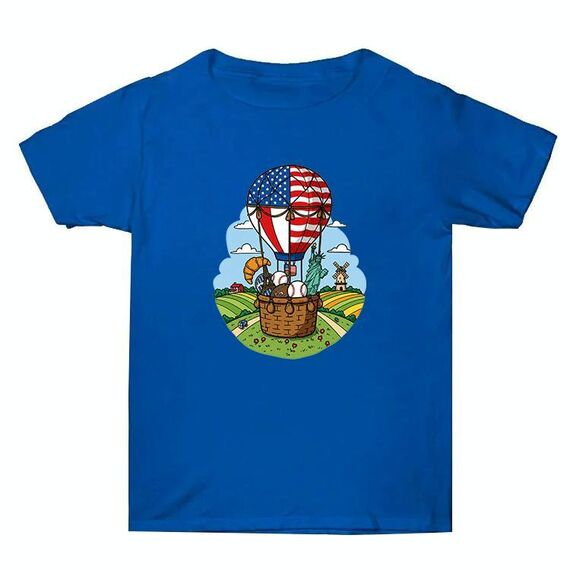 Maglietta estiva larga in cotone a maniche corte con stampa personalizzata su richiesta, taglia: XXXL (blu-3)