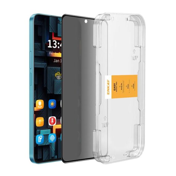 Per Samsung Galaxy A36 / 56 ENKAY Pellicola in vetro temperato anti-sbirciatina per la privacy, facile da installare